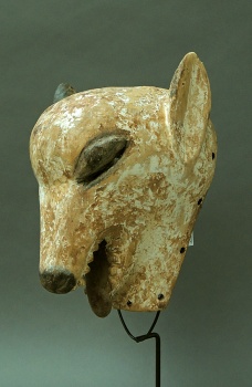 Ethnographic - African Canine Mask (Luba, Congo)