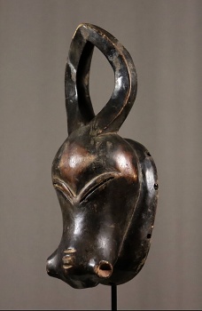 Ethnographic - Buffalo Mask (Kwele, Gabon)