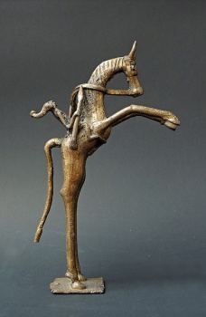 Ethnographic - Dogon Equestrian Bronze